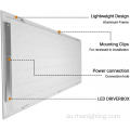 2x4 LED-Flachbildschirm-Licht 5000K für Büro
